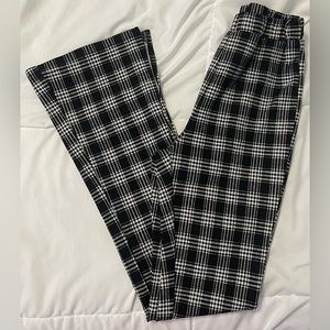 SHEIN split hem flare pants